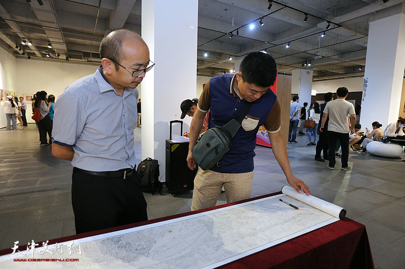 光辉历程·庆祝中国共产党建党100周年天津插图艺术作品展