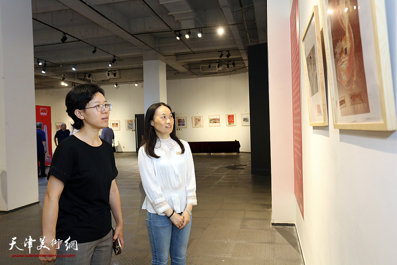 光辉历程·庆祝中国共产党建党100周年天津插图艺术作品展