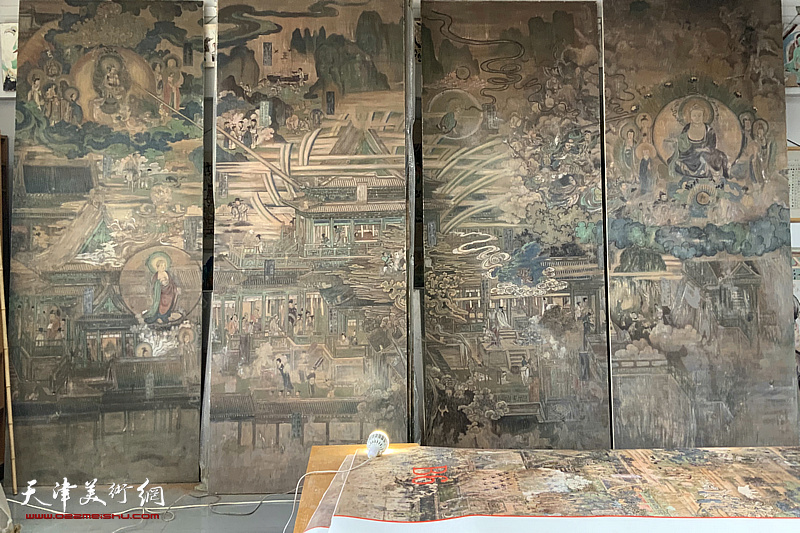 灵岩划代真中来——岩山寺壁画复制工程艺术研讨会