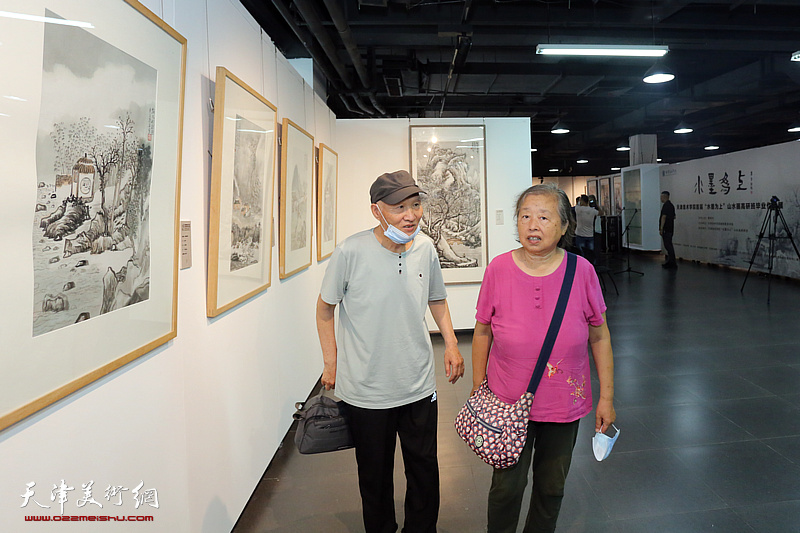 天津美术学院首届水墨为上山水画高研班毕业作品展