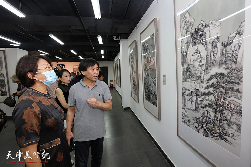 天津美术学院首届水墨为上山水画高研班毕业作品展