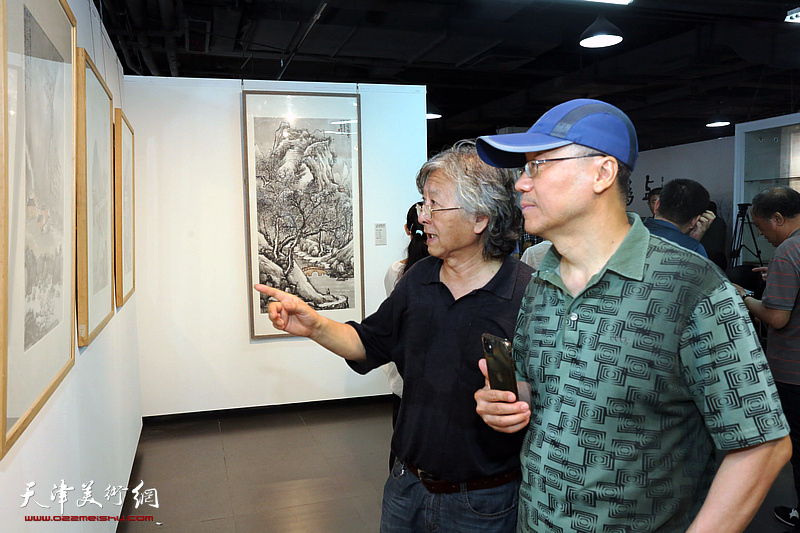 天津美术学院首届水墨为上山水画高研班毕业作品展