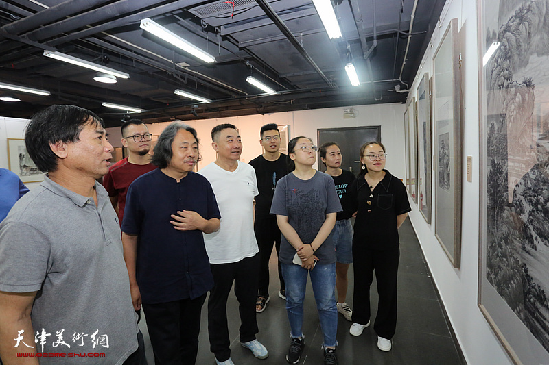 天津美术学院首届水墨为上山水画高研班毕业作品展