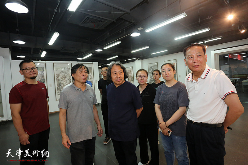 天津美术学院首届水墨为上山水画高研班毕业作品展