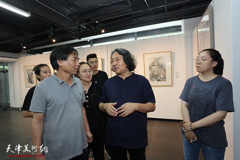 天津美术学院首届水墨为上山水画高研班毕业作品展