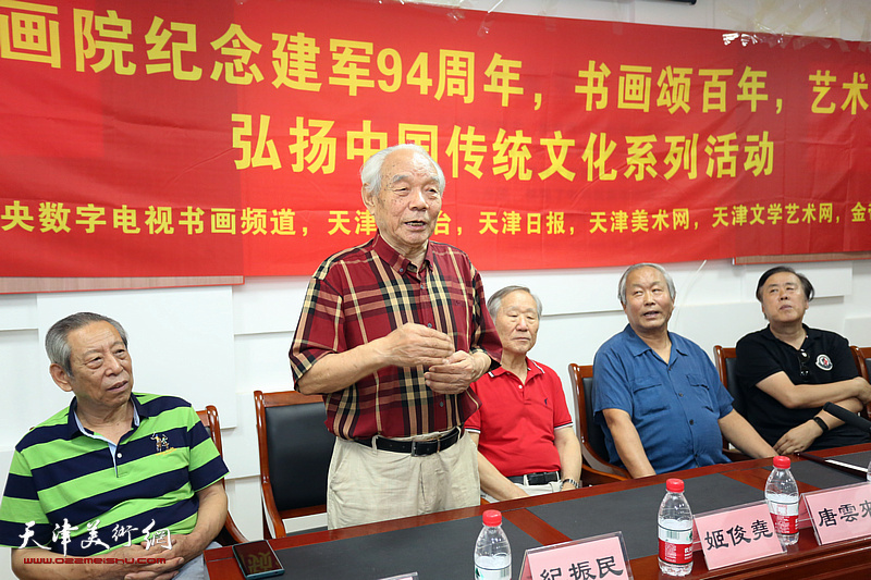 梅江书画院纪念建军94周年书画颂百年，艺术铸丰碑