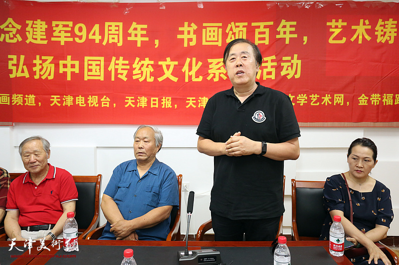 梅江书画院纪念建军94周年书画颂百年，艺术铸丰碑