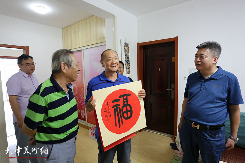 梅江书画院纪念建军94周年书画颂百年，艺术铸丰碑