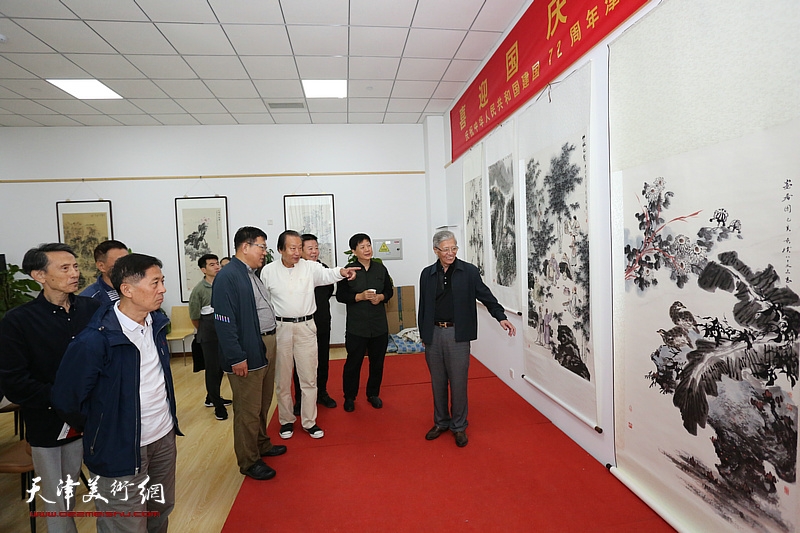 庆祝中华人民共和国成立72周年京津冀名家优秀书画作品网络展