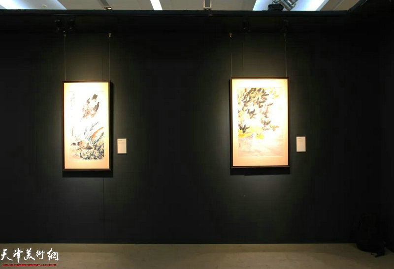 萧朗作品展在北京荣宝斋大厦举行