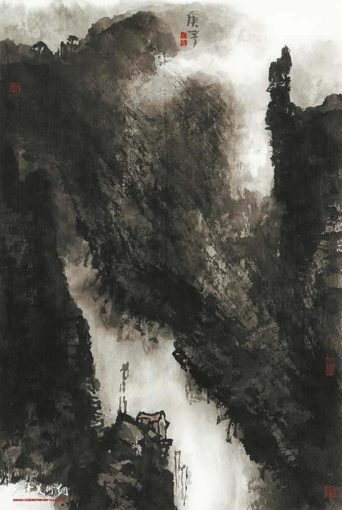 归帆，纪振民作69cm×46cm，2020 年