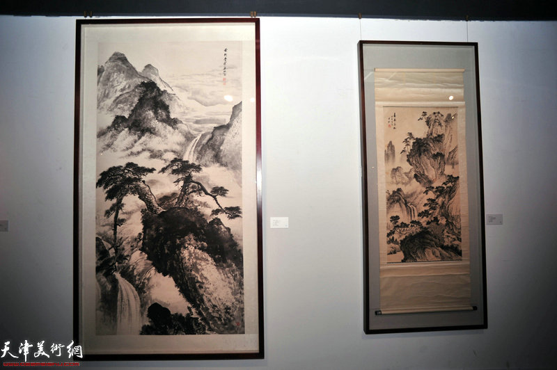 “大美之艺——爱新觉罗·溥佐艺术展”展出的溥佐先生作品。