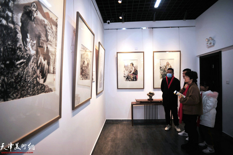 展子虔艺术馆（天津馆）开馆，首展京津鲁冀中国画名家小品展。