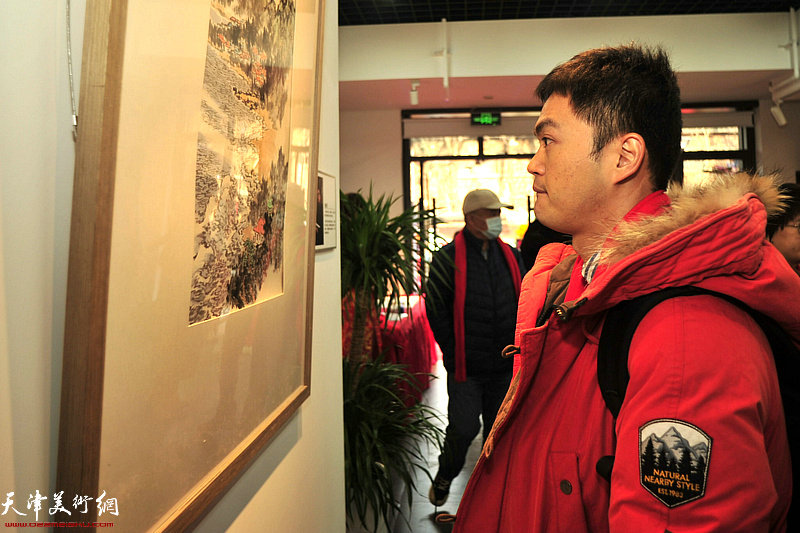 展子虔艺术馆（天津馆）开馆，首展京津鲁冀中国画名家小品展。