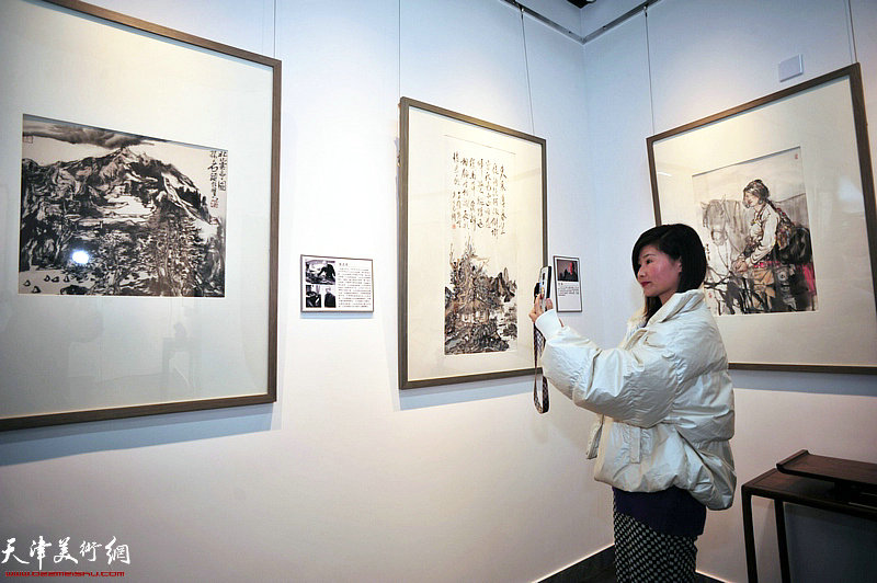 展子虔艺术馆（天津馆）开馆，首展京津鲁冀中国画名家小品展。