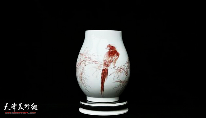著名画家张晓彦的“观窑”作品。