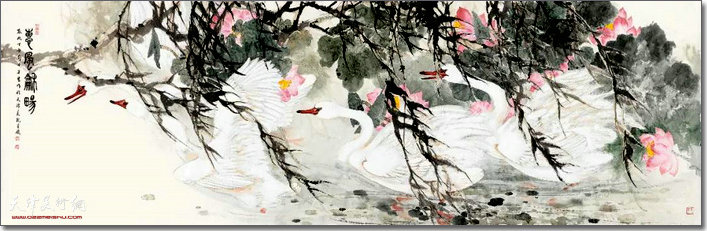 周午生老师作品《惠风和畅》