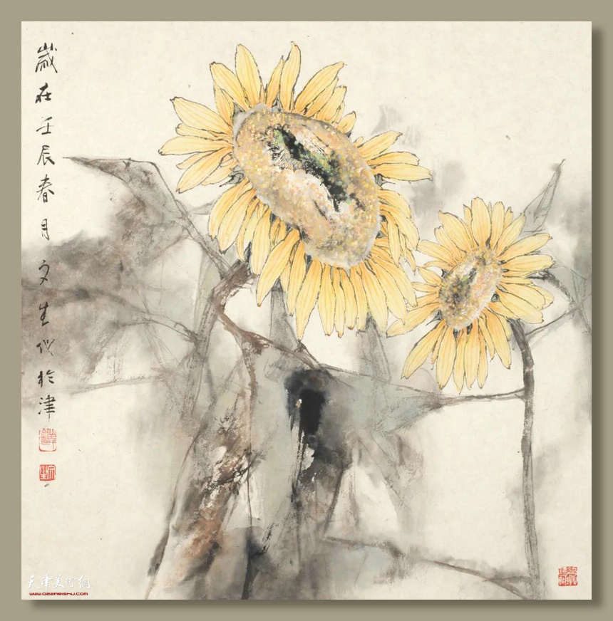 刘文生花鸟画