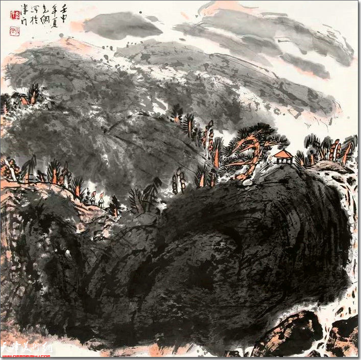 孙克纲先生山水画作品