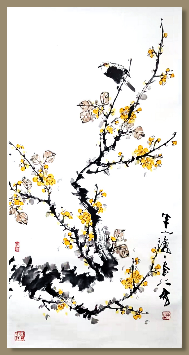 郭书仁先生花鸟画作品