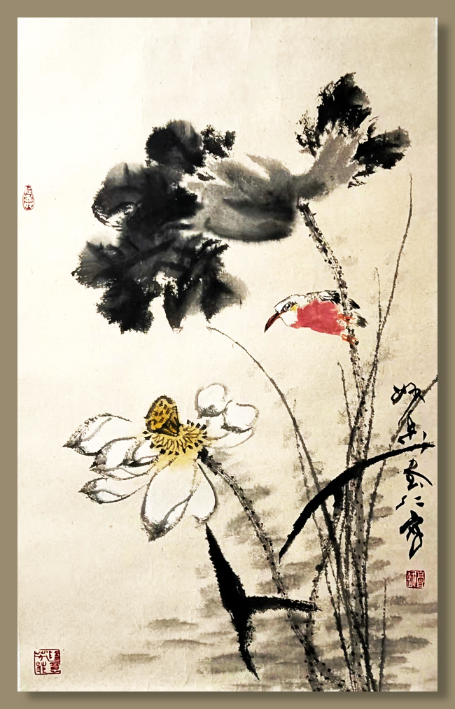 郭书仁先生花鸟画作品