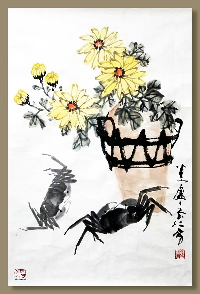 郭书仁先生花鸟画作品