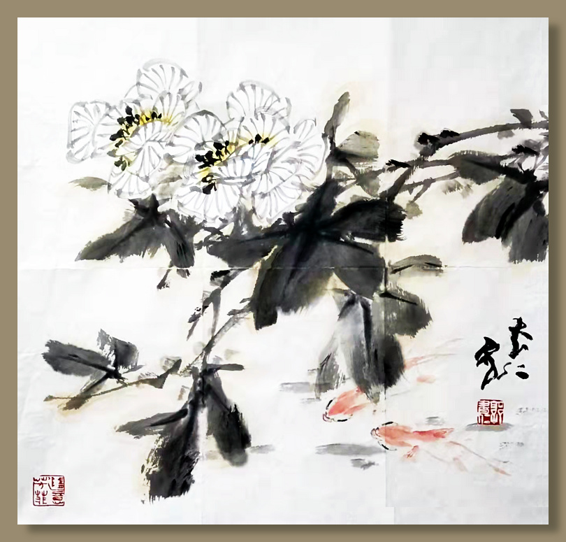 郭书仁先生花鸟画作品