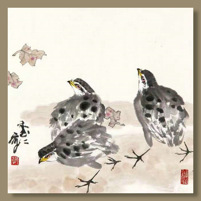 郭书仁先生花鸟画作品