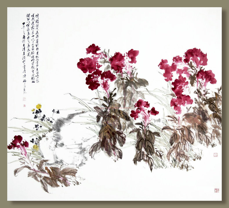 陈福春先生花鸟画作