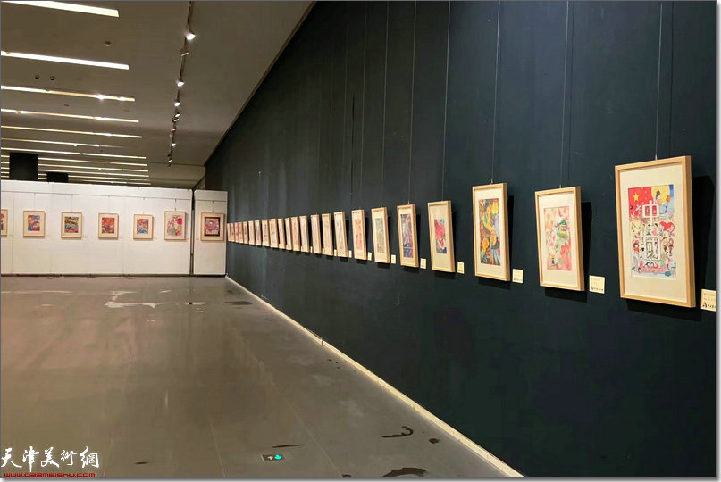 天津市第六届“你好，天真”少儿创意美术作品展作品