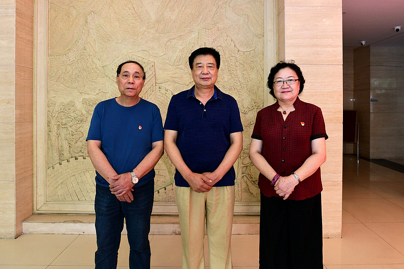 程怀金、郭凤祥、刘正在天津市社会组织党群活动服务中心