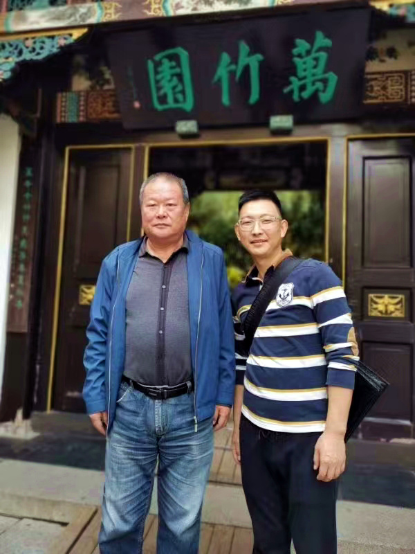 马孟杰、张茂起在济南“万竹园”