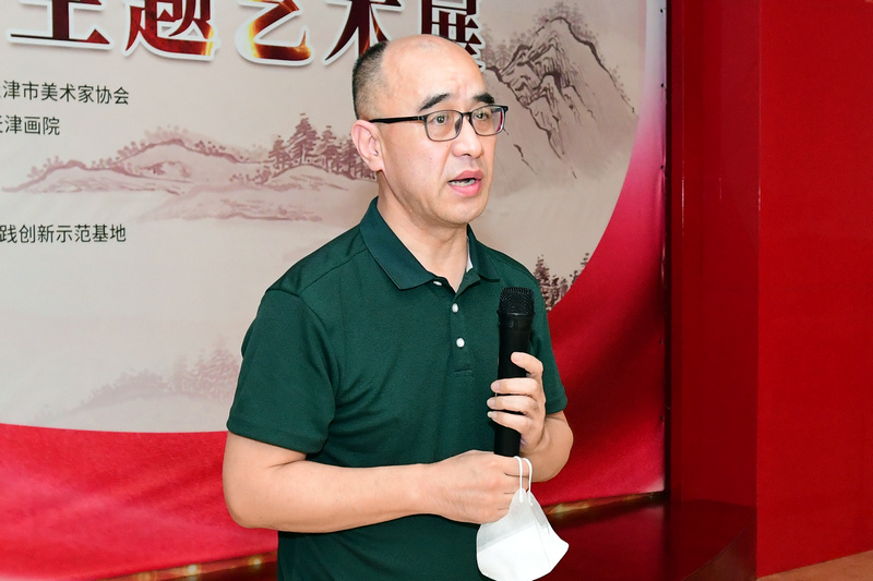 天津市教委体美劳教育处二级调研员刘恒岳讲话