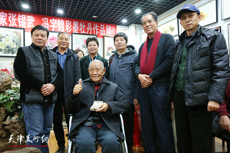 2020年12月，张锡武先生与张志连、邢立宏、刘红、王惠民、彭英科、李根友在