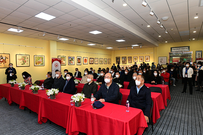 天津荣大花卉第三届葫芦文化艺术节暨工艺品创意技能大赛开幕仪式现场