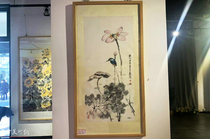 主题画展展出的崔燕萍作品