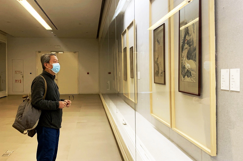 天津美术馆“南通刺绣及女红技艺传习研究展”现场