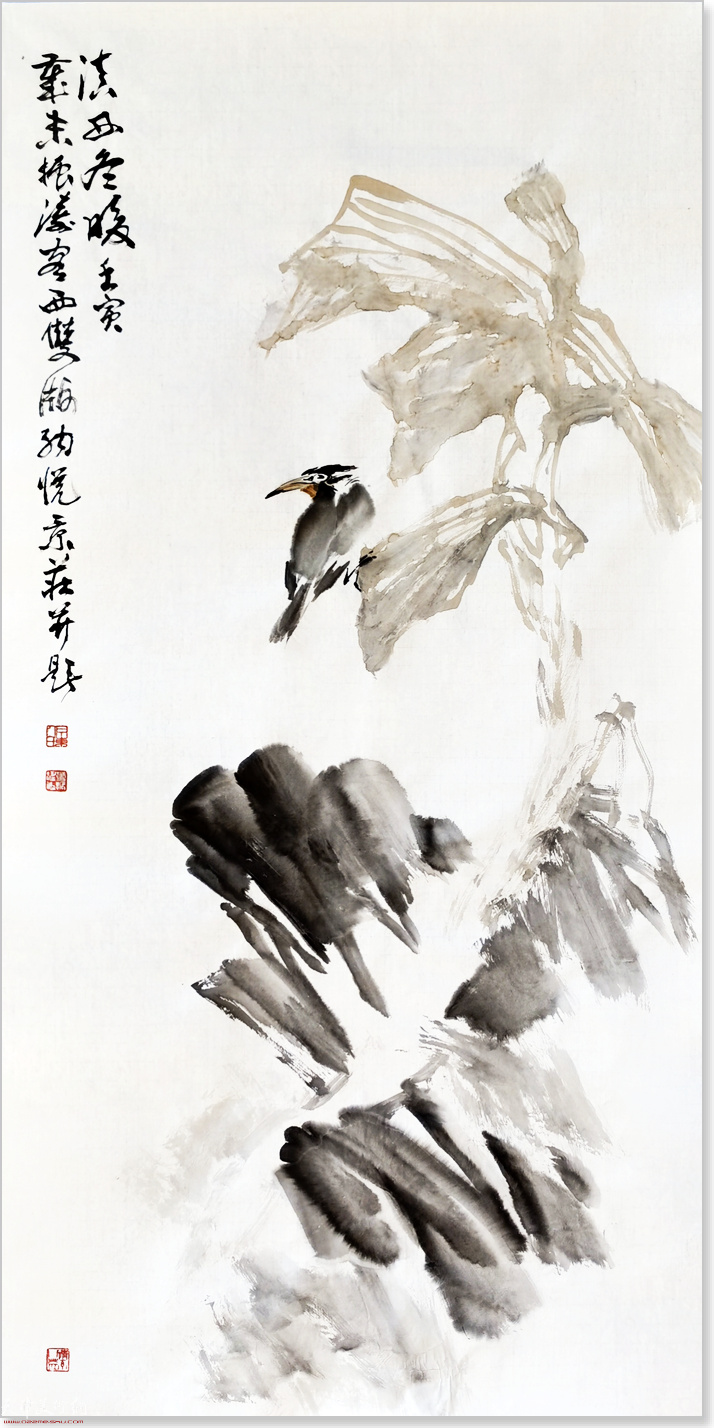 董振涛西双版纳水墨