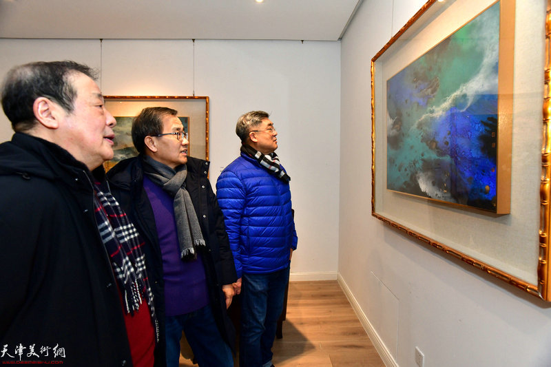 鼎天国际－中国空间“色界Ⅱ·李博隽绘画作品展”现场