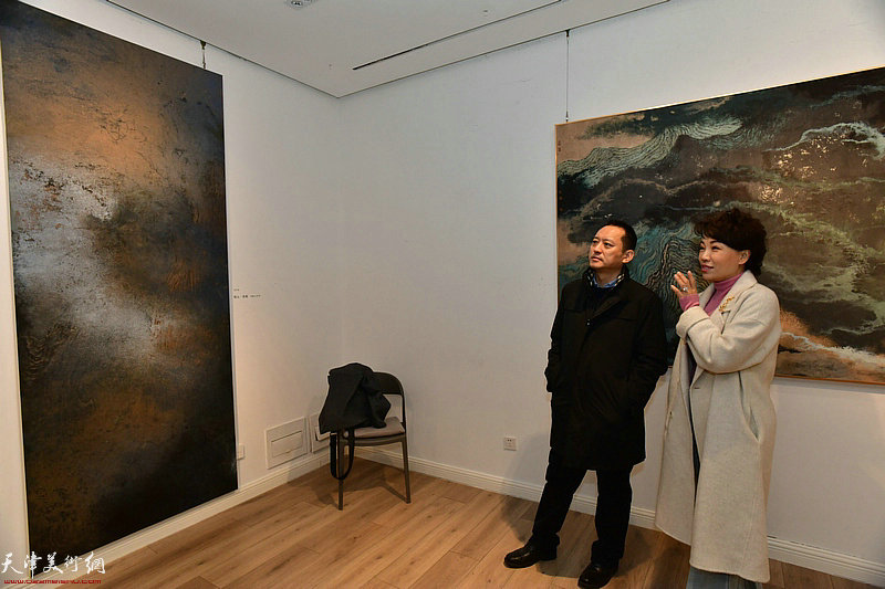 鼎天国际－中国空间“色界Ⅱ·李博隽绘画作品展”现场