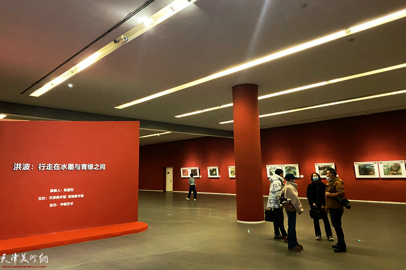 行走在水墨和青绿之间——洪波画展2月17日在天津美术馆开幕